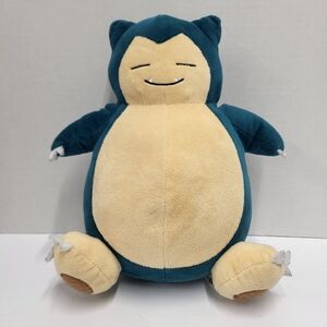 Pokemon Snorlax 10” Nintendo 1997 Vintage Plush Soft Toy Made In China Tag 1997